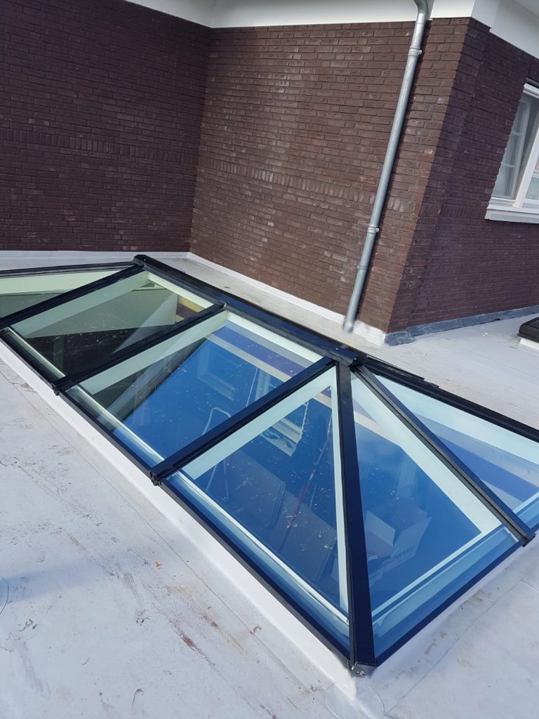 Lichtstraat zadeldak wolfseinden