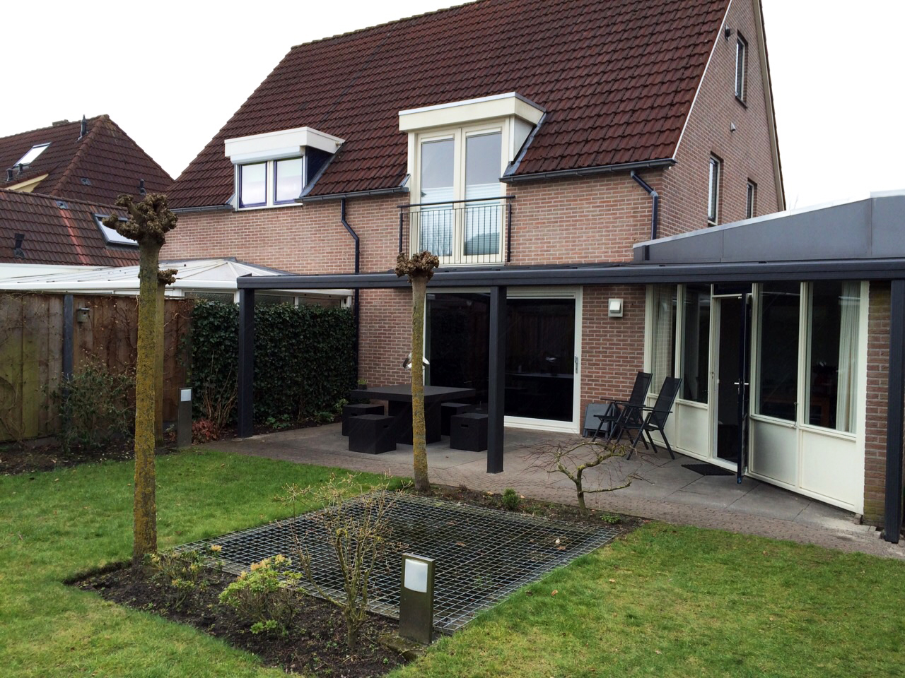Luxe terrasoverkapping maatwerk