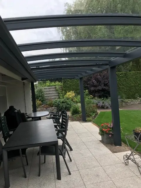 Overkapping terras