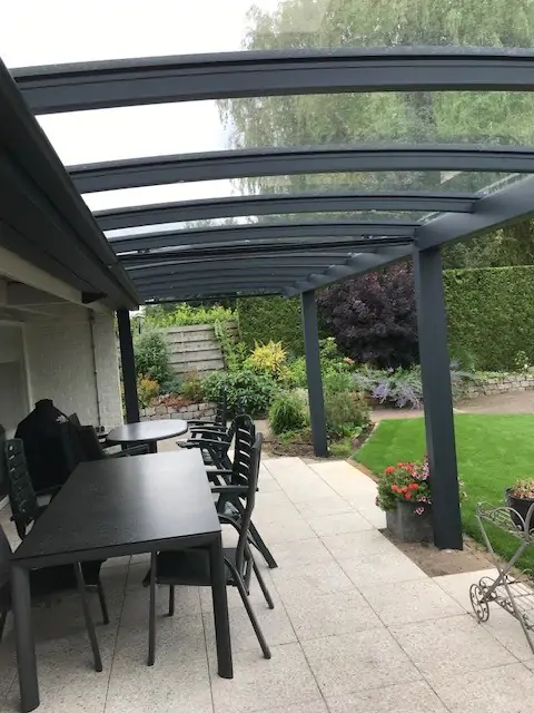 Overkapping terras