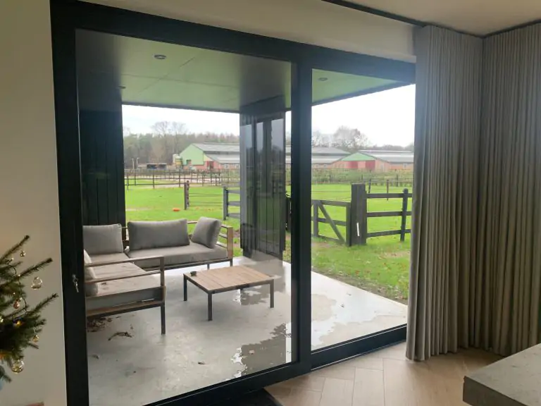 Schuifpui kozijn aluminium steellook