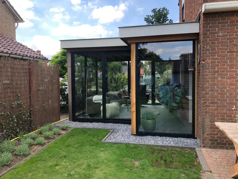 Schuifpui kozijn aluminium steellook