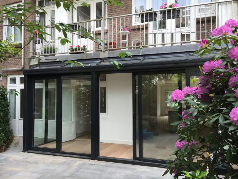 serre kopen plat dak