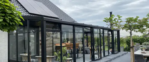 Serre openslaande deuren