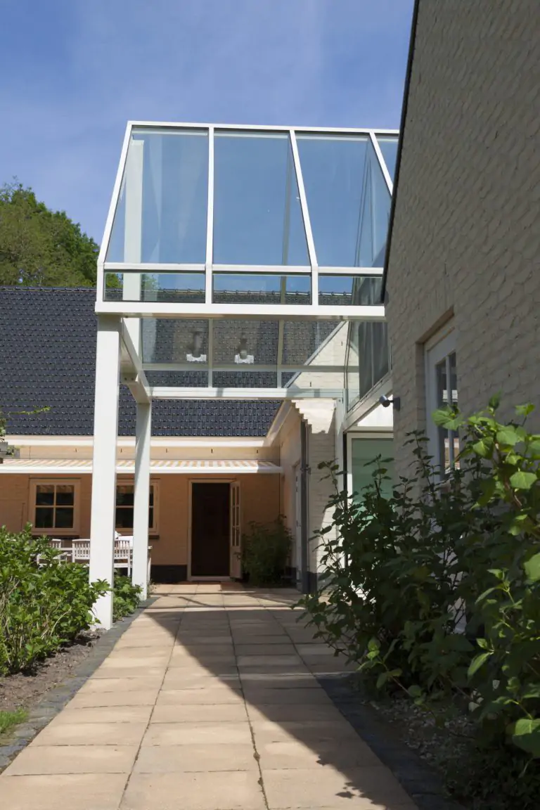 Serre wintertuin zadeldak